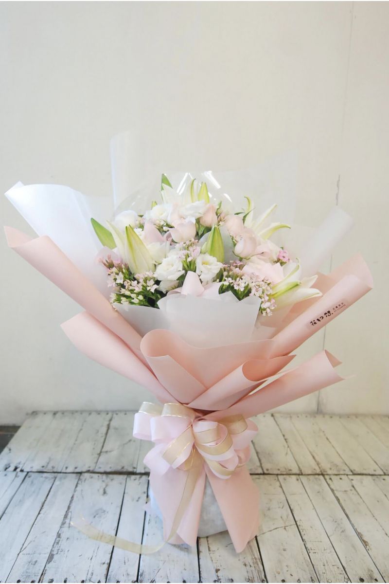 情定百合玫瑰花束Lily&Rose Bouquet